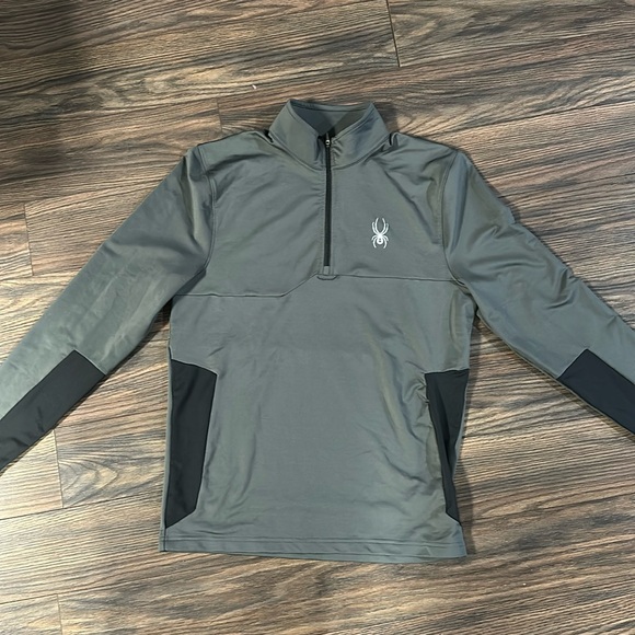 Spyder 1/4 zip jersey pullover - Picture 1 of 4